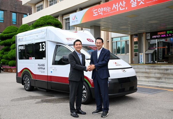 임산부 전용 호출버스 나온다···현대차 ST1, 서산서 9월 운행